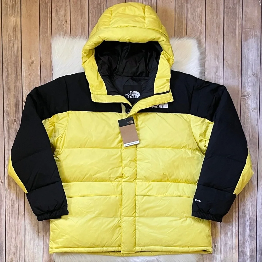 The North Face Men’s HMLYN Down Parka In Yellowtail - Picture 1 of 9